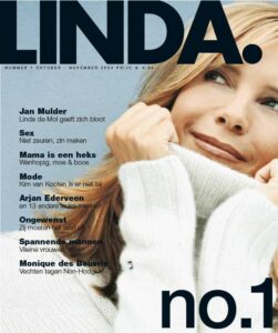 Het eerste nummer van LINDA. magazine
