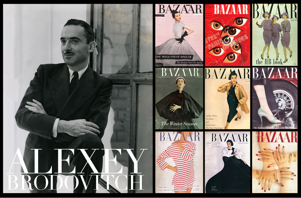 Alexey Brodovitch Harper's Bazaar art director magazine design
